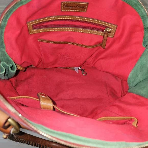 Dooney & Bourke Florentine Vachetta Leather Domed Handbag - Picture 6 of 7